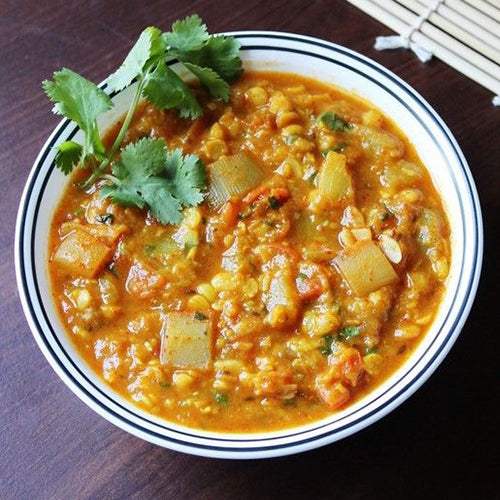 Easy Dudhi Chana Dal (Bottle Gourd and Split Chickpea)