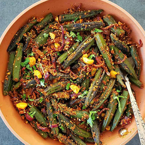 Garlic Bhindi