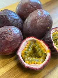 Passion Fruit *Available Now* Vine-Ripened California Grown using Natural and Organic Methods. No shelf-live extending sprays.