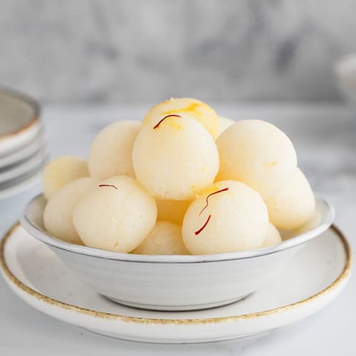 Rasgulla Small Batch (6 pieces)